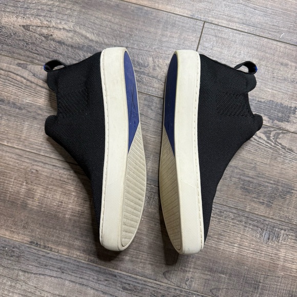 Rothy's Black Slip On Chelsea Boots Women's Size 7.5 - Picture 4 of 11